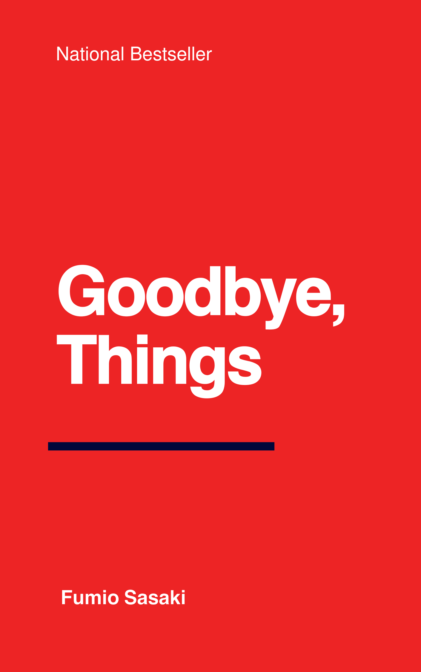 Goodbye, Things book summary